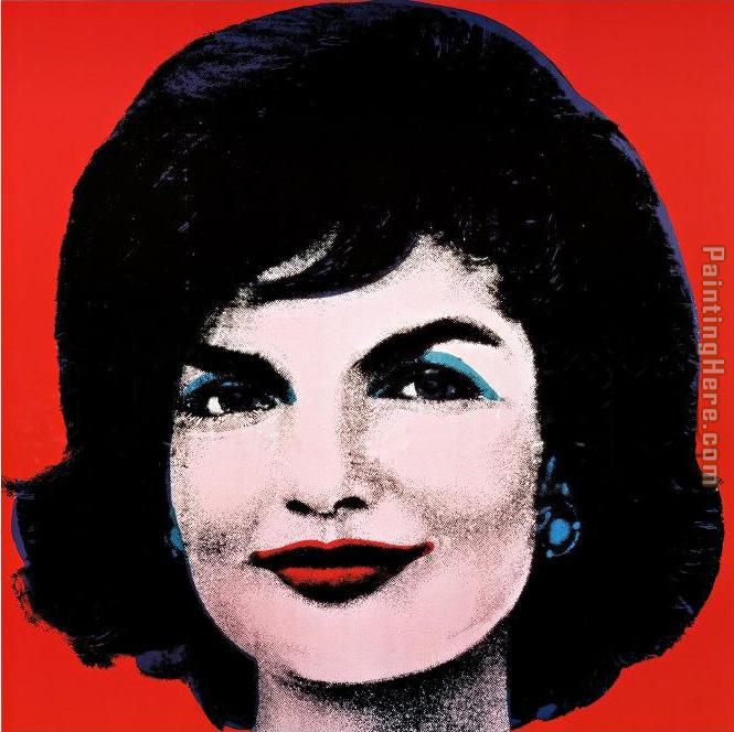 Jackie 1964 painting - Andy Warhol Jackie 1964 art painting